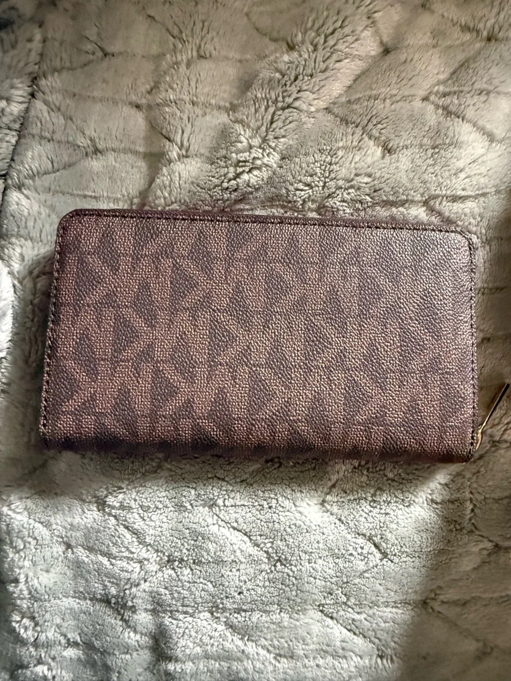 Michael Kors  Brown Signature Logo Hobo Bag with Wallet